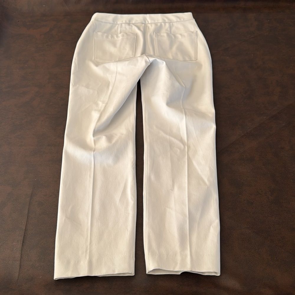 NWOT Spanx On The Go Ankle Slim Straight Pant Ultimate Opacity White 20372R - Picture 10 of 15